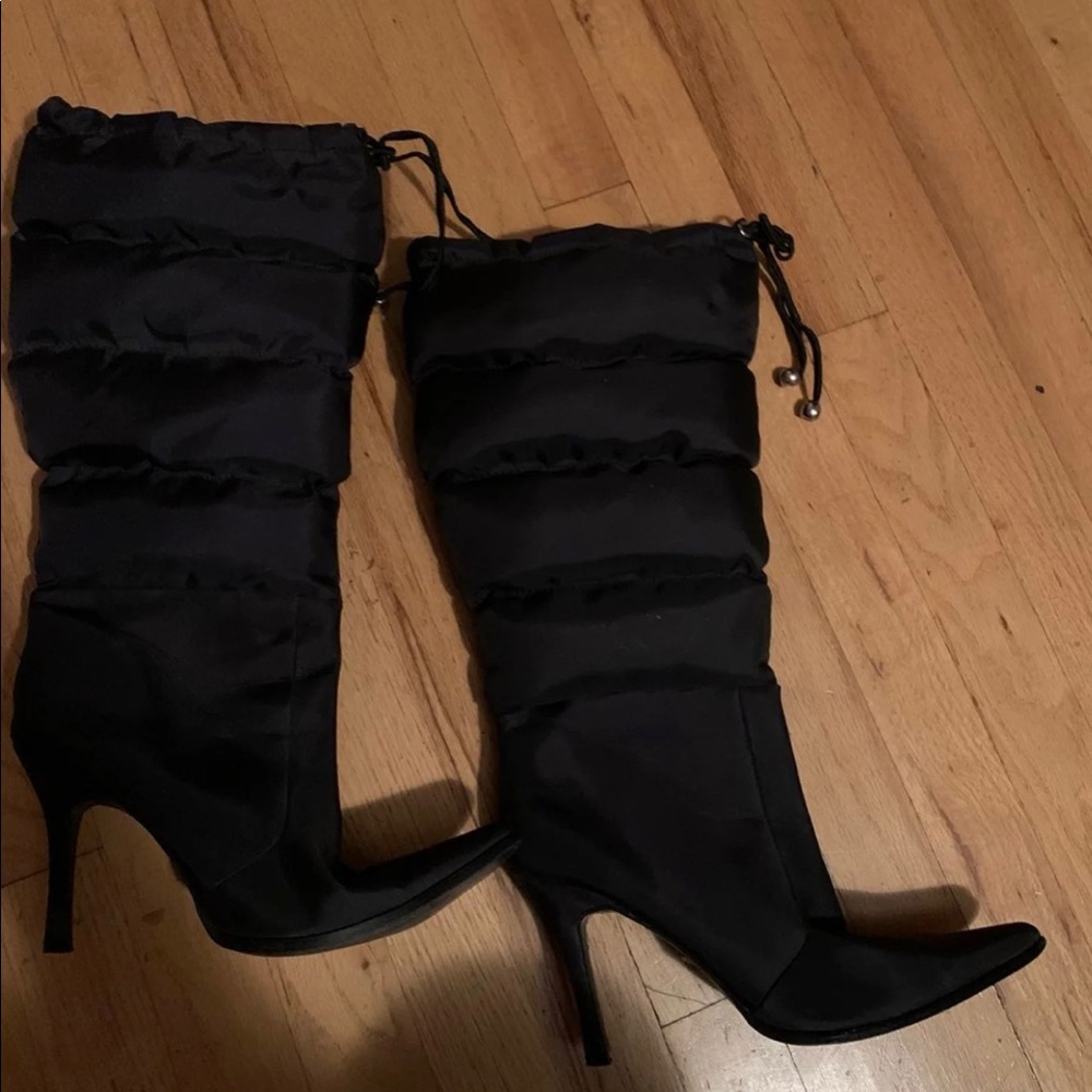 Puffy boots